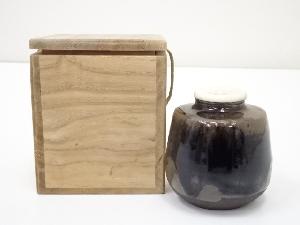 加藤作助造　古瀬戸茶入（保護箱）　□z